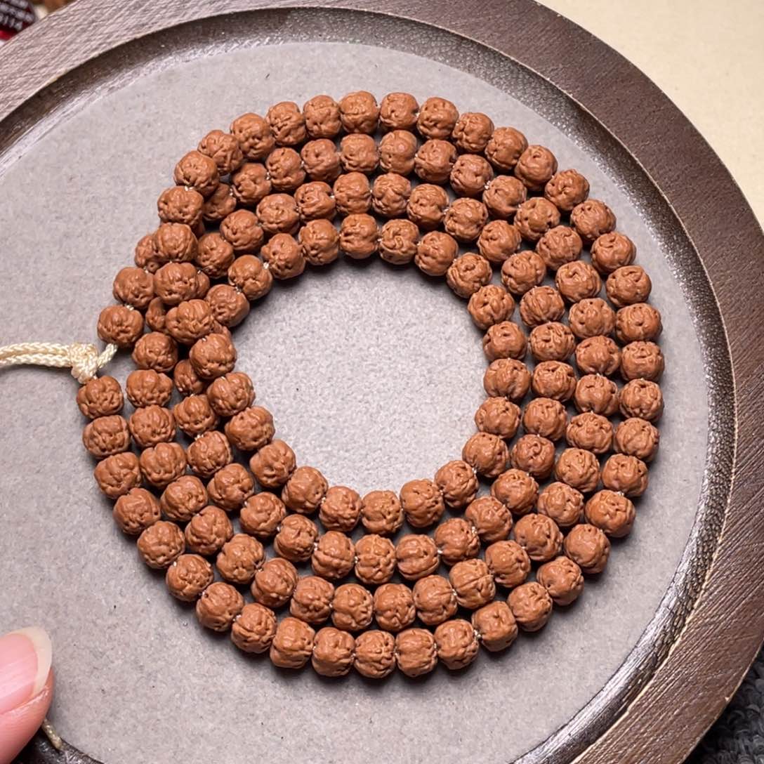 手串金刚菩提?*?梅朵头货佛手108尺寸6.5➕