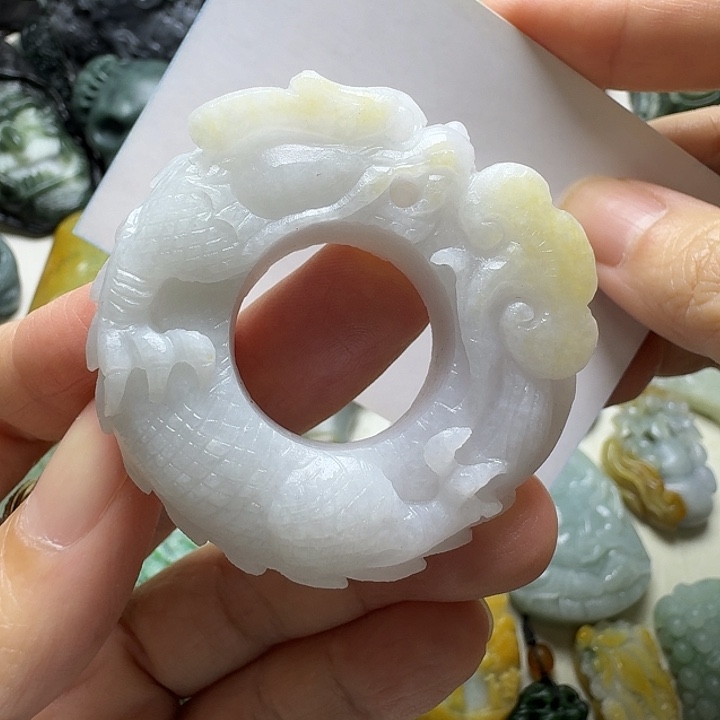 定制翡翠未镶嵌毛货