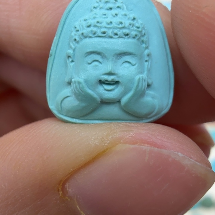 绿松石雕刻未镶嵌