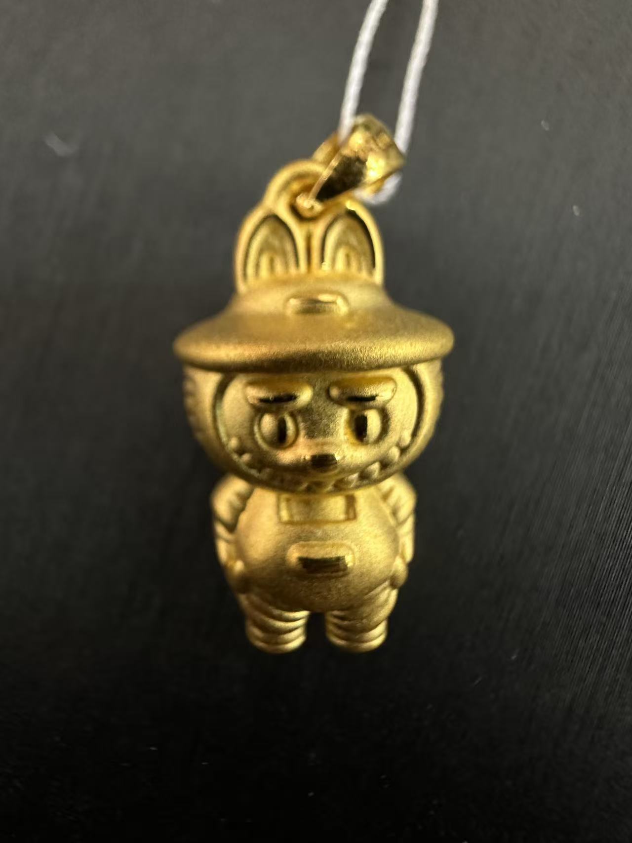 【金展珠宝】 足金 拉布布吊坠