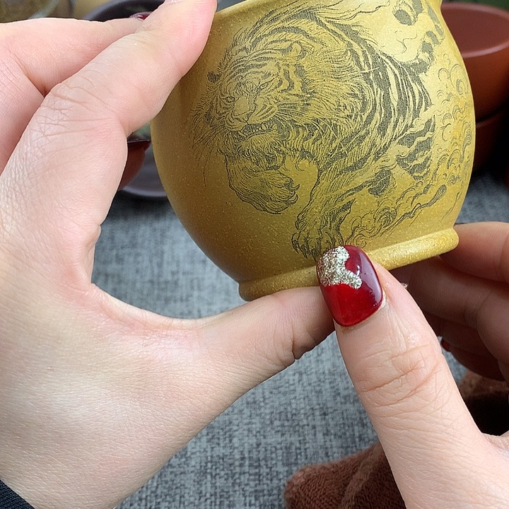 茶杯紫砂高端主人杯
