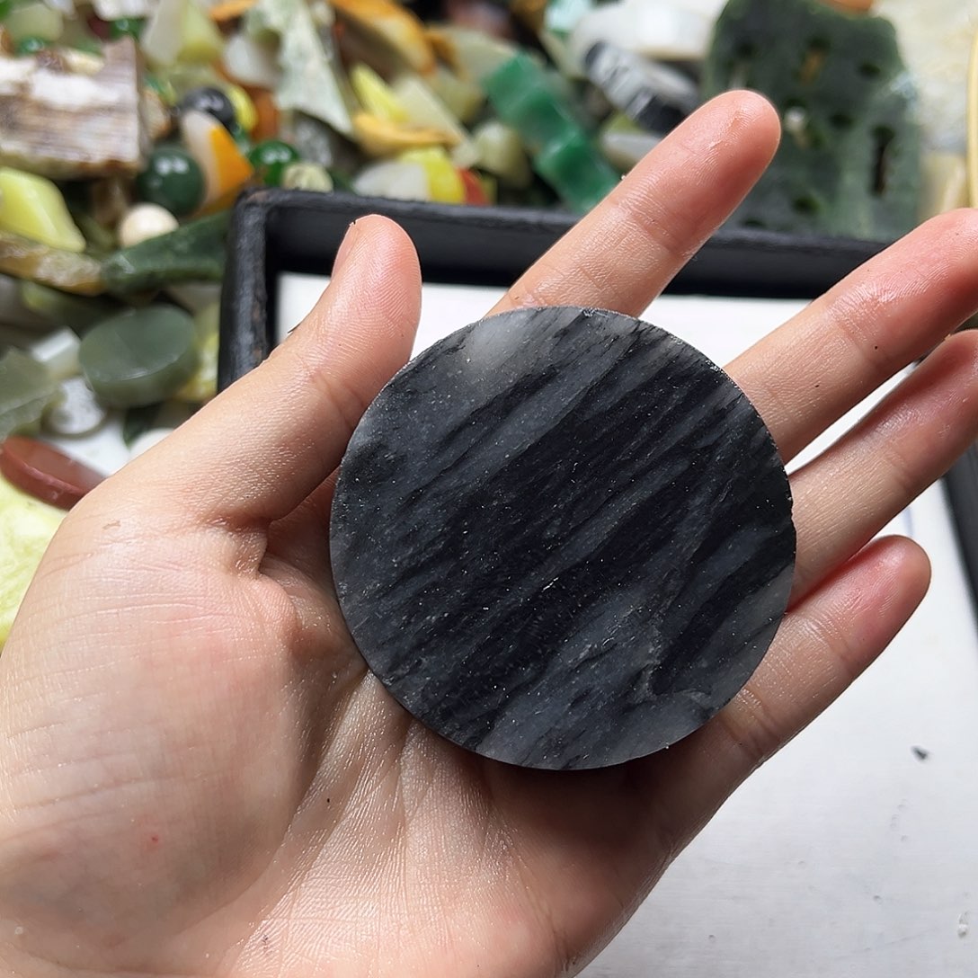 手链未镶嵌和田玉（糖玉）