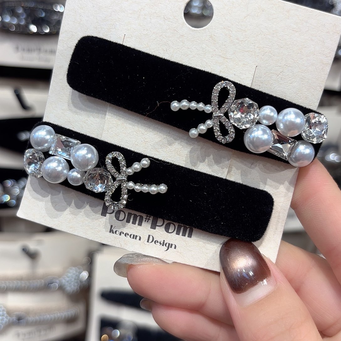 皮质铁合金丝绒拜拜一对