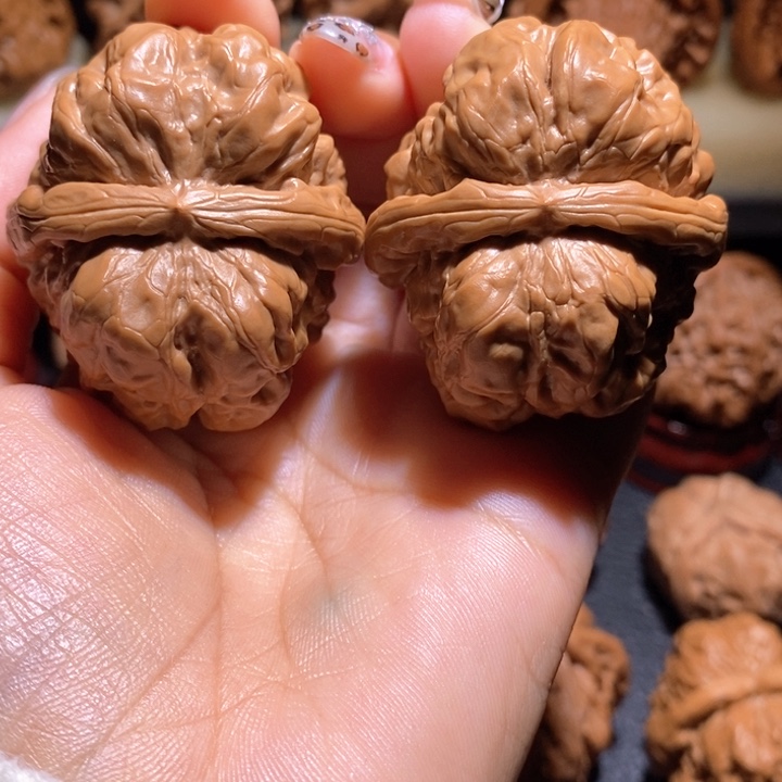 文玩核桃把件小**?41蛤蟆头