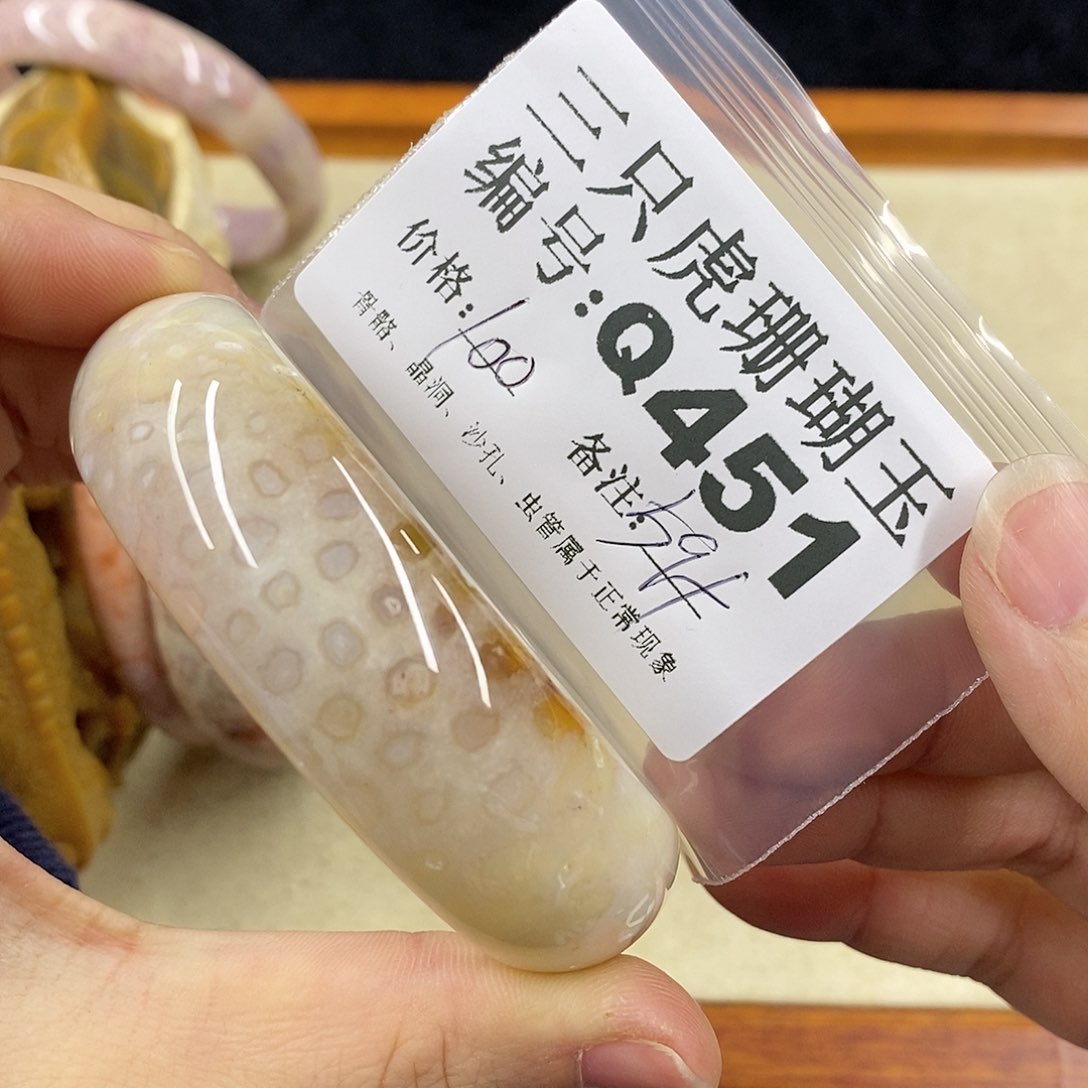 硅化珊瑚（珊瑚玉）1未镶嵌一*云