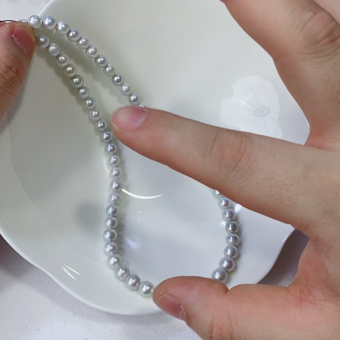 海水珍珠颈饰银S925镶嵌