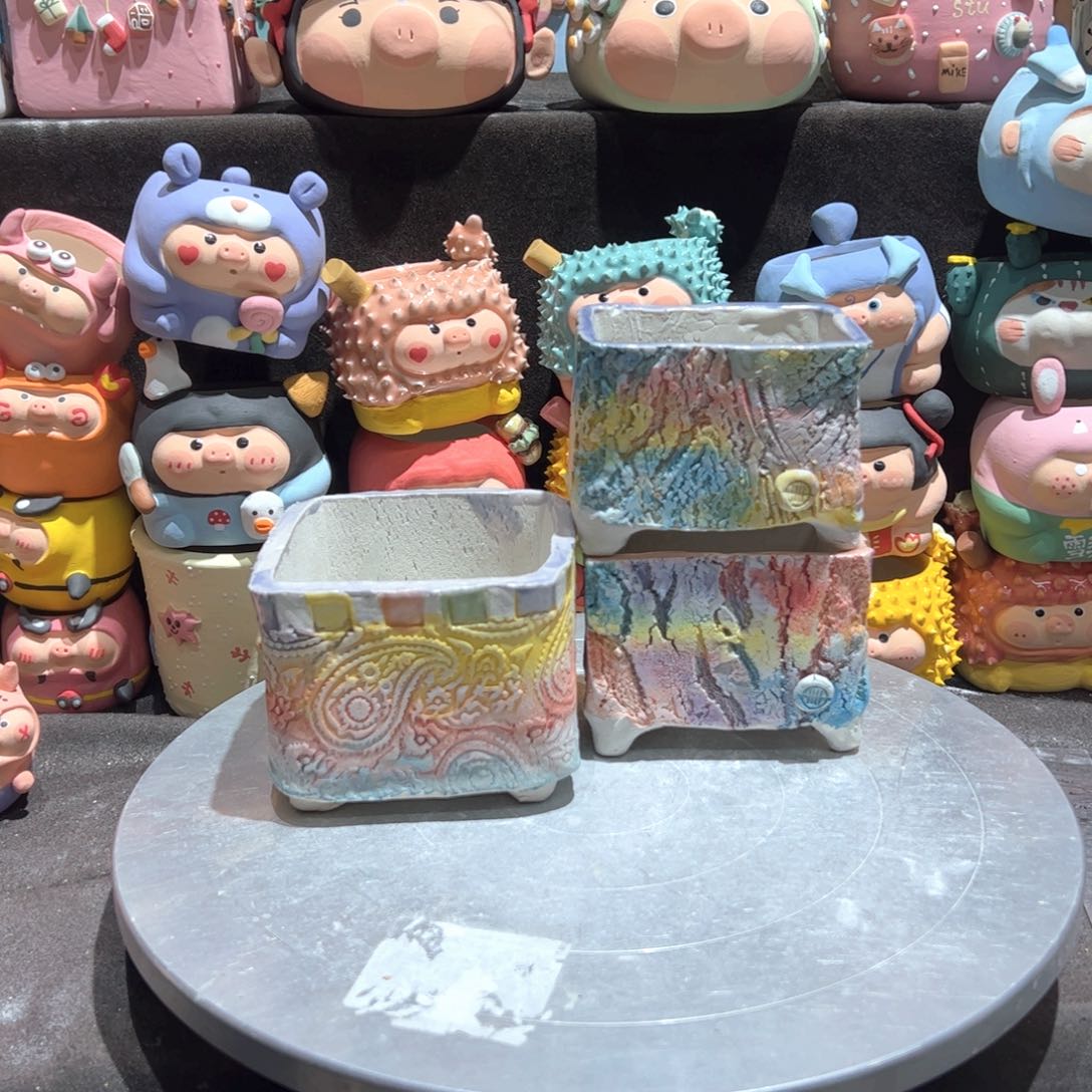 手工陶瓷多肉花盆