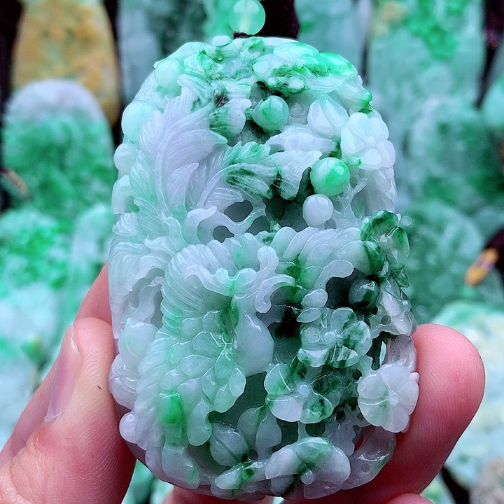 翡翠吊坠(不含链)未镶嵌