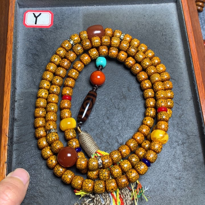 星月菩提吊坠菩提