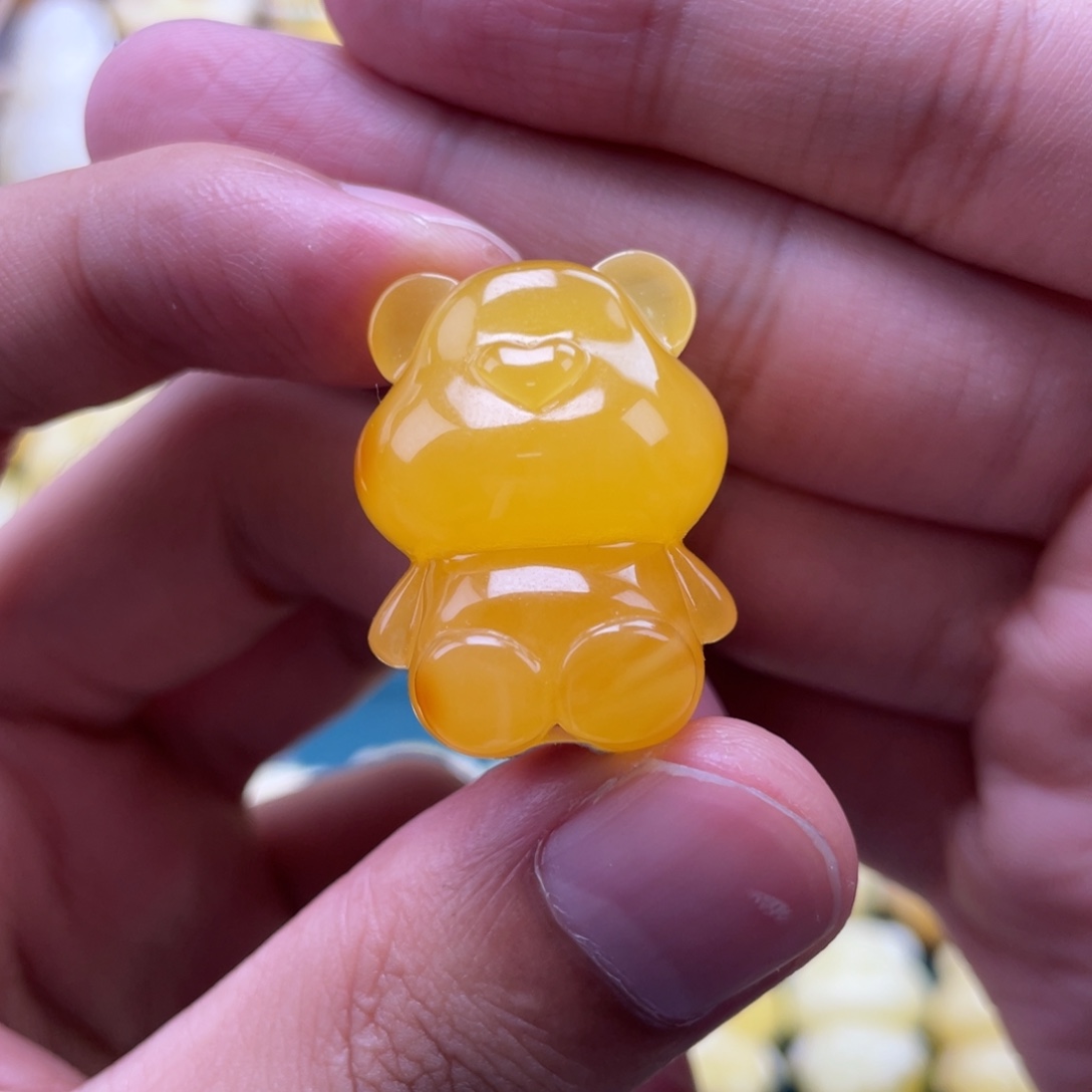 琥珀未镶嵌裸石蜜蜡