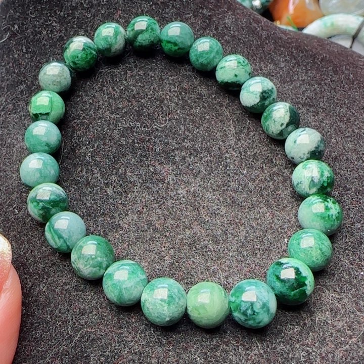 翡翠颈饰未镶嵌天然A货28