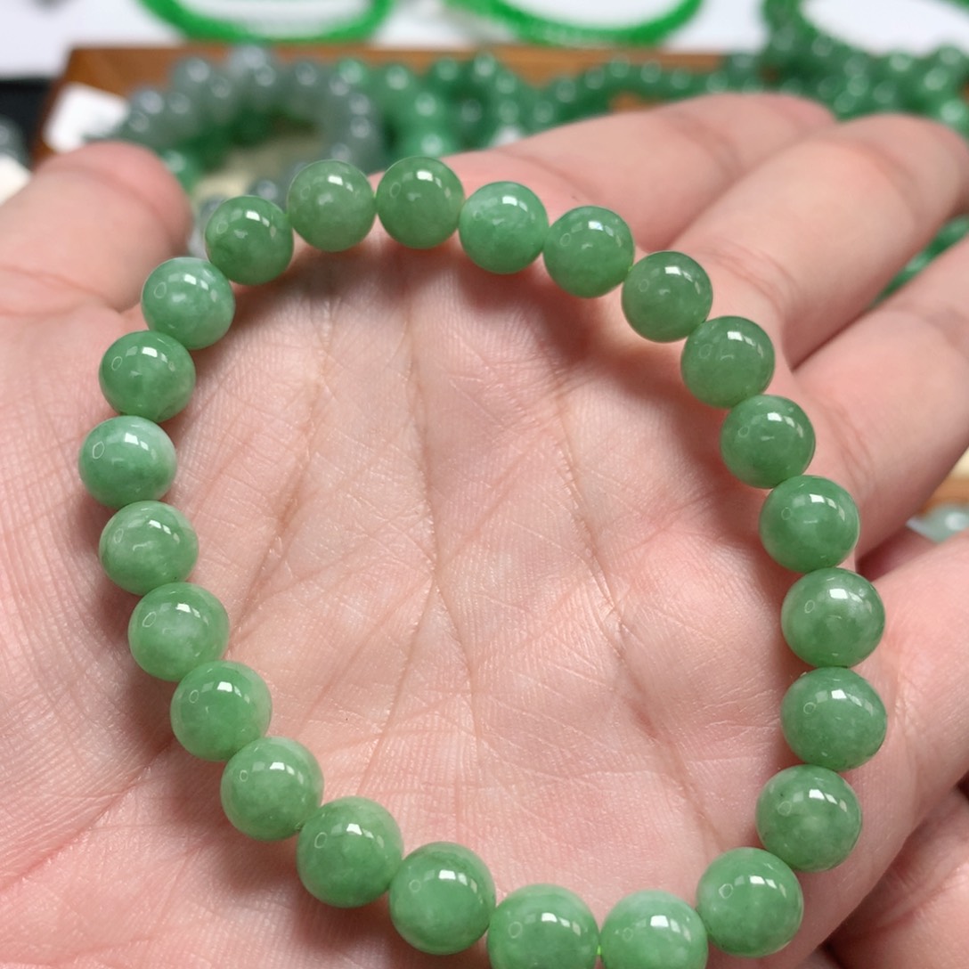 未镶嵌手链翡翠翡翠