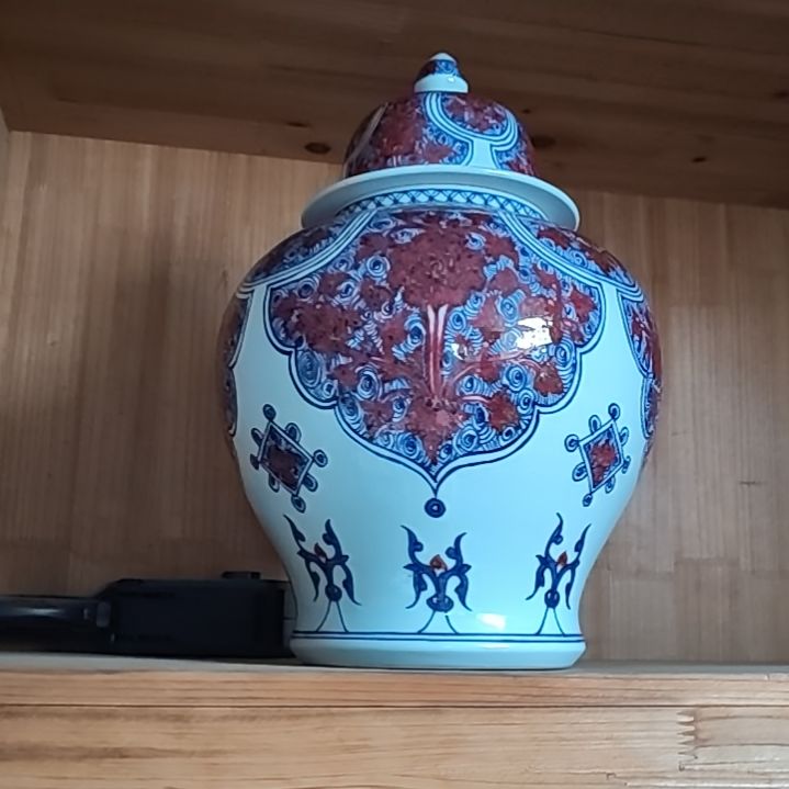 兄***）景德镇陶瓷茶具套装摆件花瓶