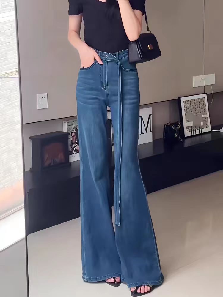 (71-140)秋冬新款女牛仔裤显高百搭长裤休闲修身显瘦提臀裤裤子