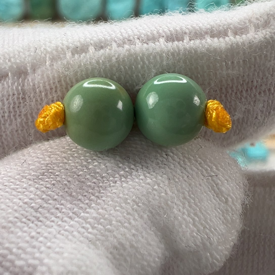 未镶嵌绿松石配饰6mm