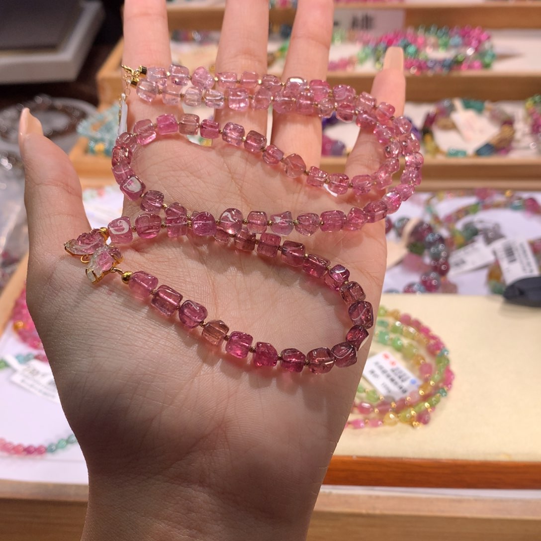 手串未镶嵌碧玺多样性发货其一