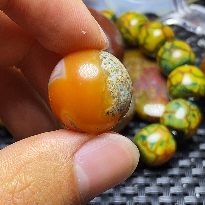 水***净玛瑙/玉髓未镶嵌颈饰