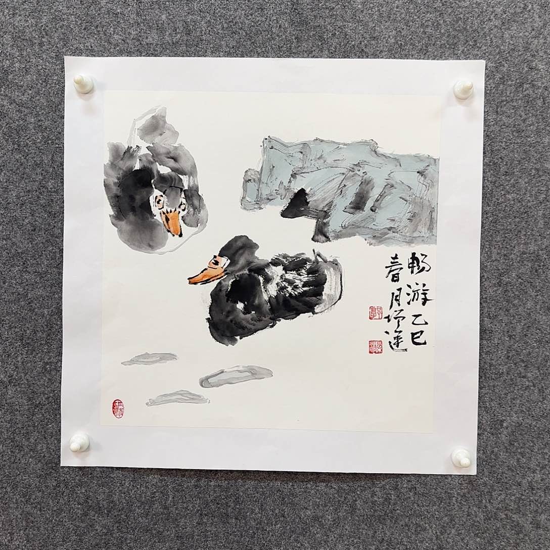 国画郭增运老师手绘作品