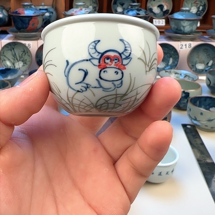 景德镇陶瓷陶瓷杯茶具