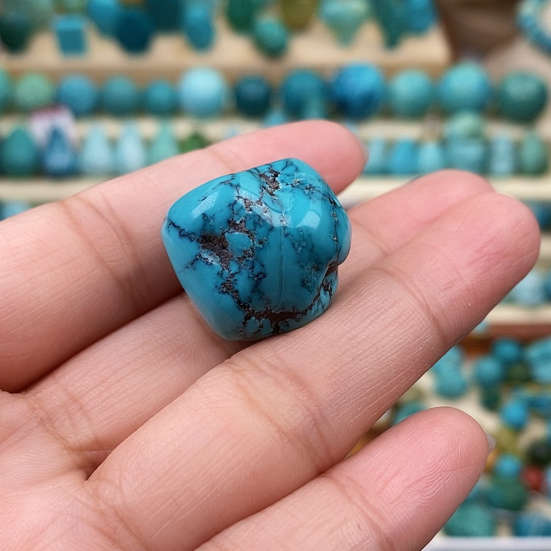 绿松石珠宝奇石未镶嵌