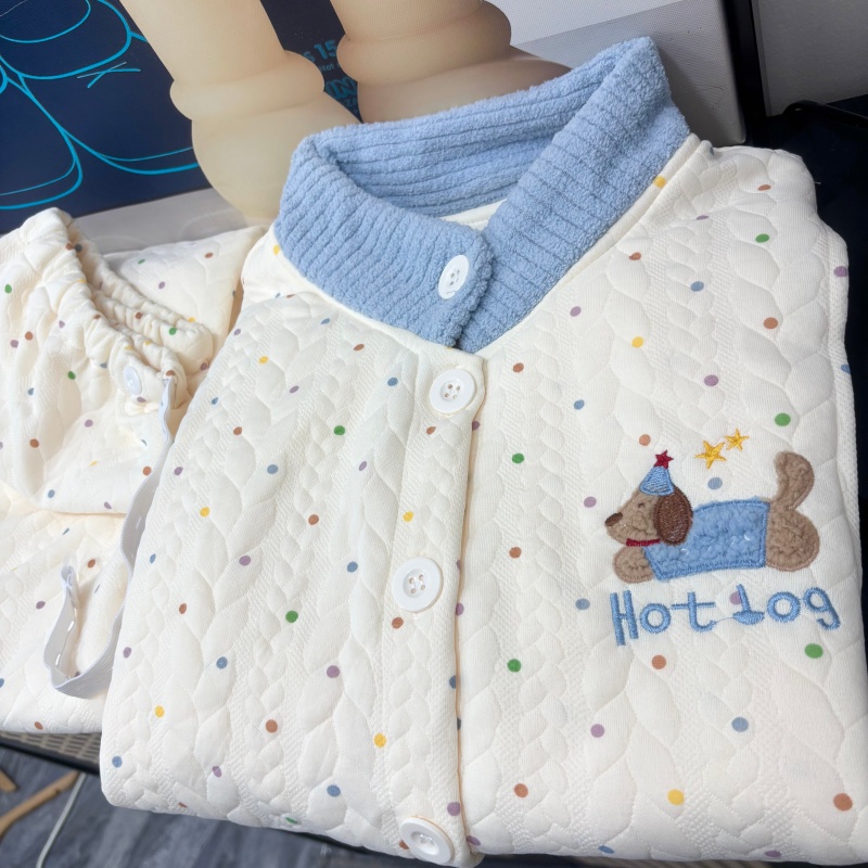 空气棉月子服春秋纯棉产后产妇哺乳喂奶家居服冬季孕妇睡衣