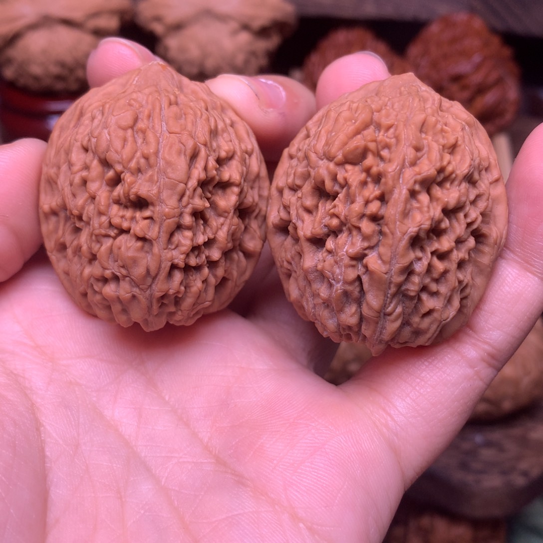 文玩核桃吊坠36蒜头