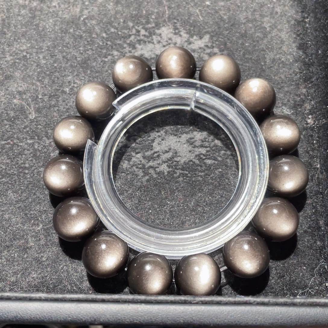 黑曜岩手链未镶嵌M**.