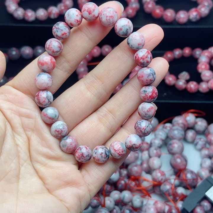 天然辰砂朱砂原石卡8