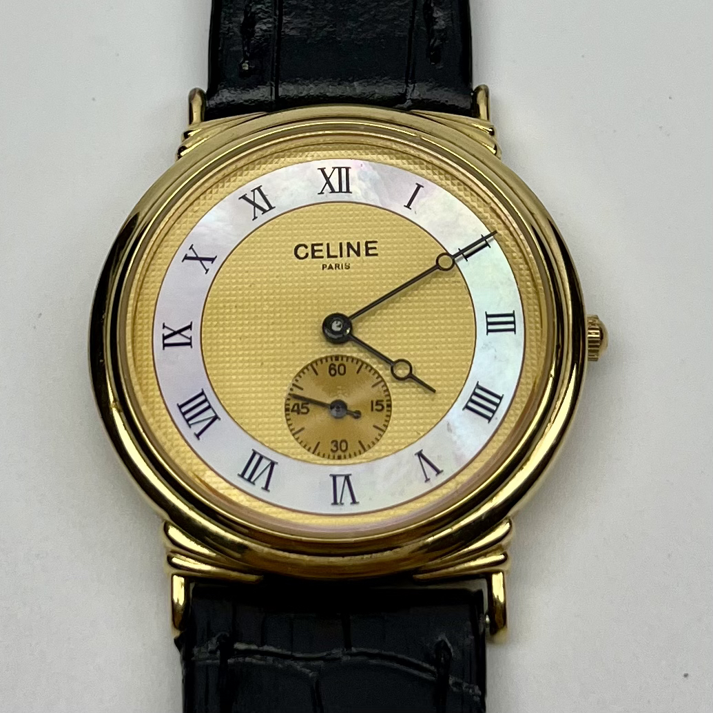 95新 Celine/思琳 炫彩系列/32mm/石英/单表7614