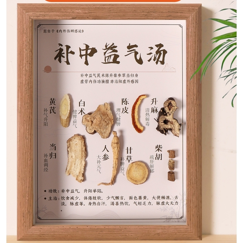 香料摆样中国古代画框实物摆设装中草药的盒子中药陈列地图