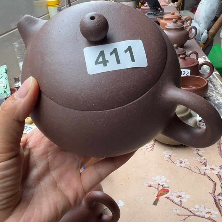 茶壶紫砂紫泥瑕疵650