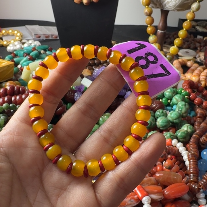 玛瑙/玉髓未镶嵌颈饰