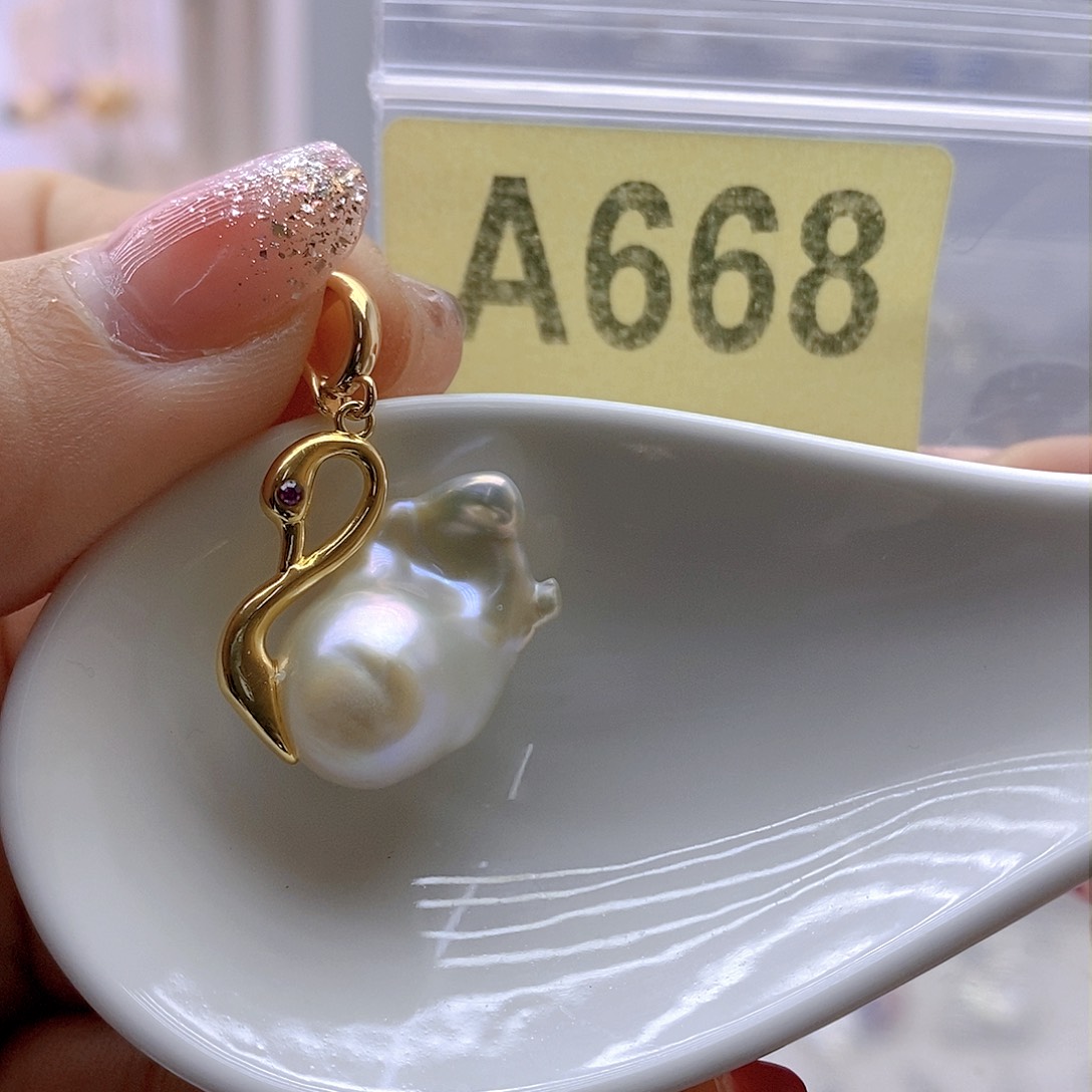 淡水珍珠颈饰银S925镶嵌