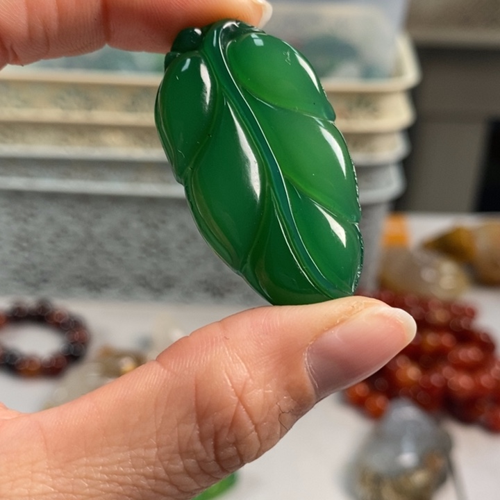 玛瑙/玉髓吊坠(不含链)未镶嵌