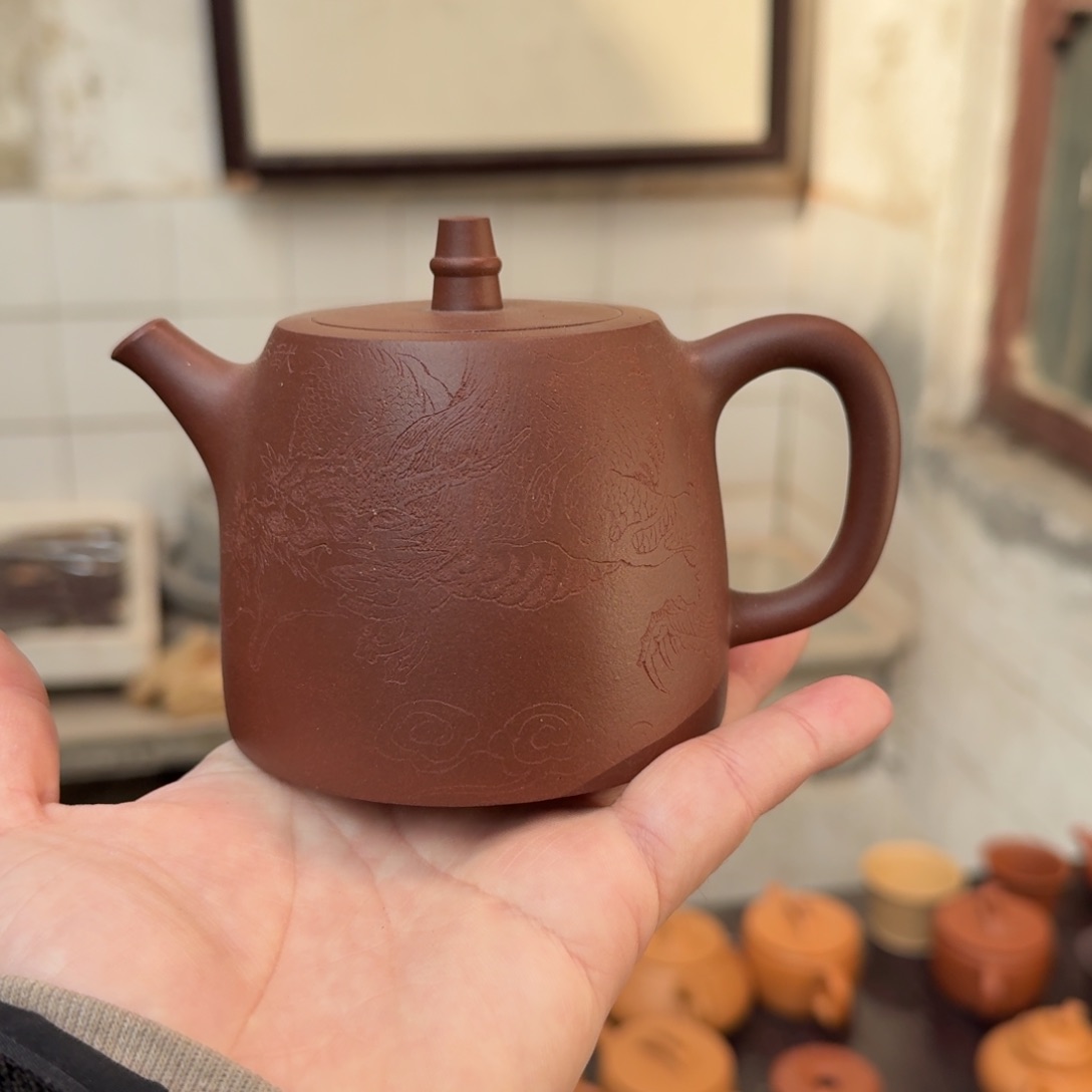 紫砂茶壶皮*虾小郭紫砂