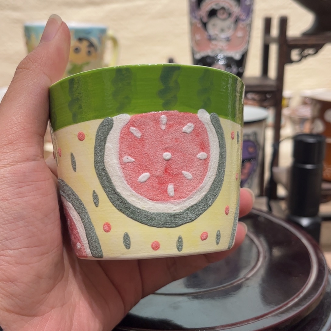 陶杯子景德镇陶瓷手绘咖啡杯