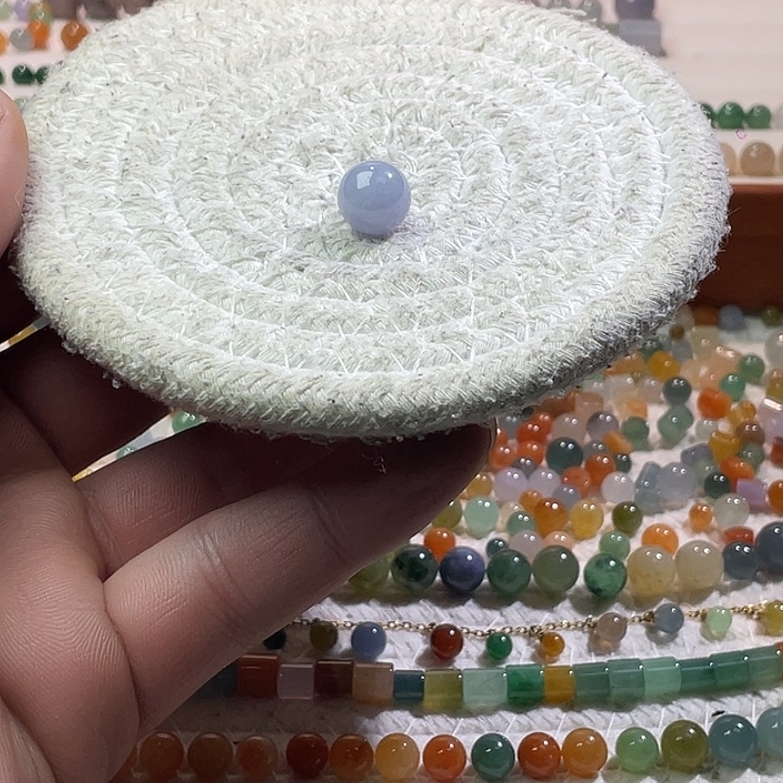 翡翠散珠未镶嵌定制翡翠卡11