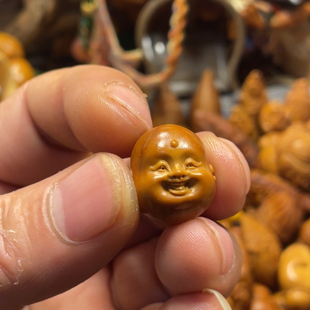 手串/手链橄榄核笑佛头838