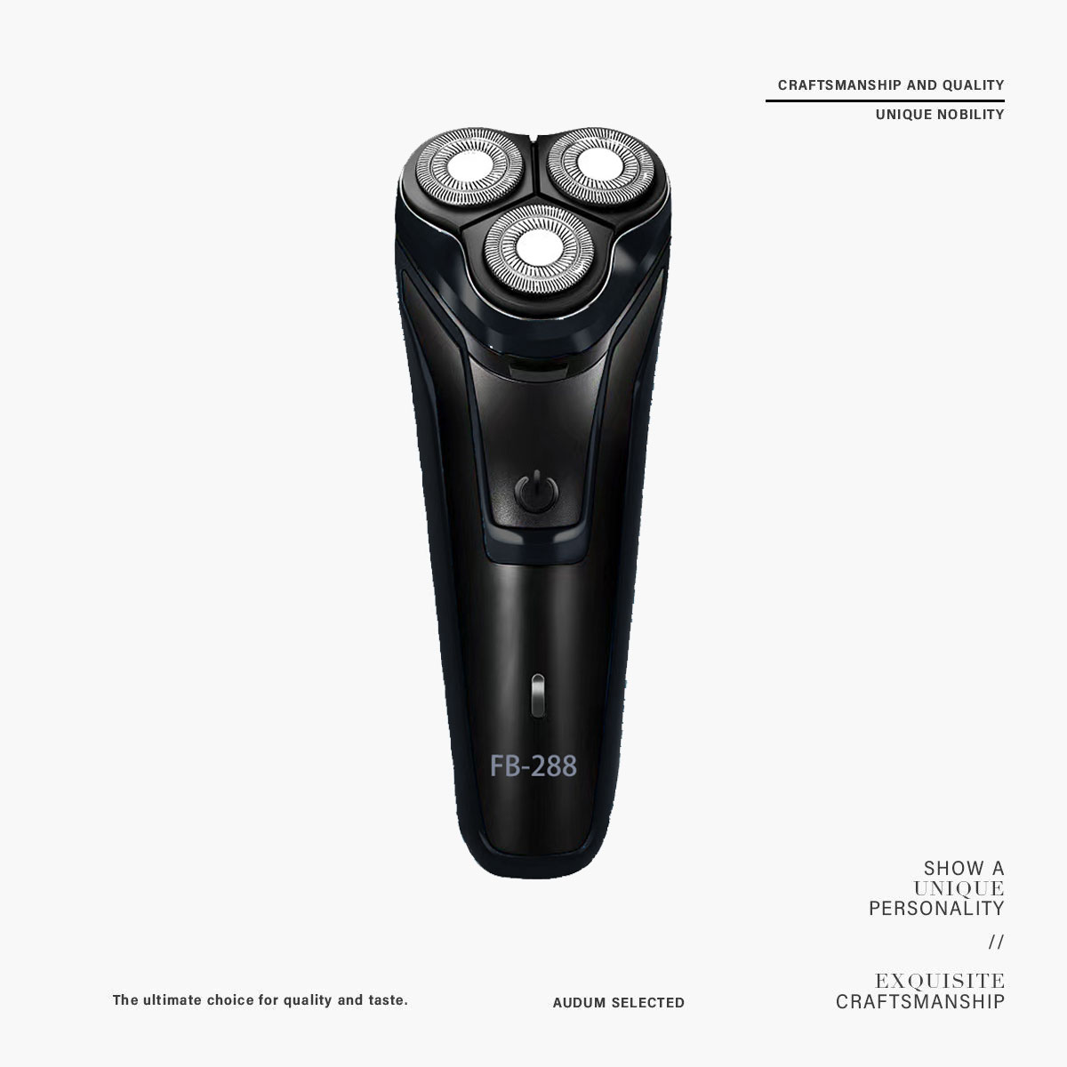 德国工艺干湿双剃3D刀头全身水洗便携式大功率便携剃须刀
