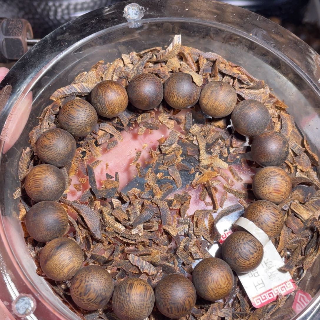 农***拳手串沉香沉水浮1.2-15g