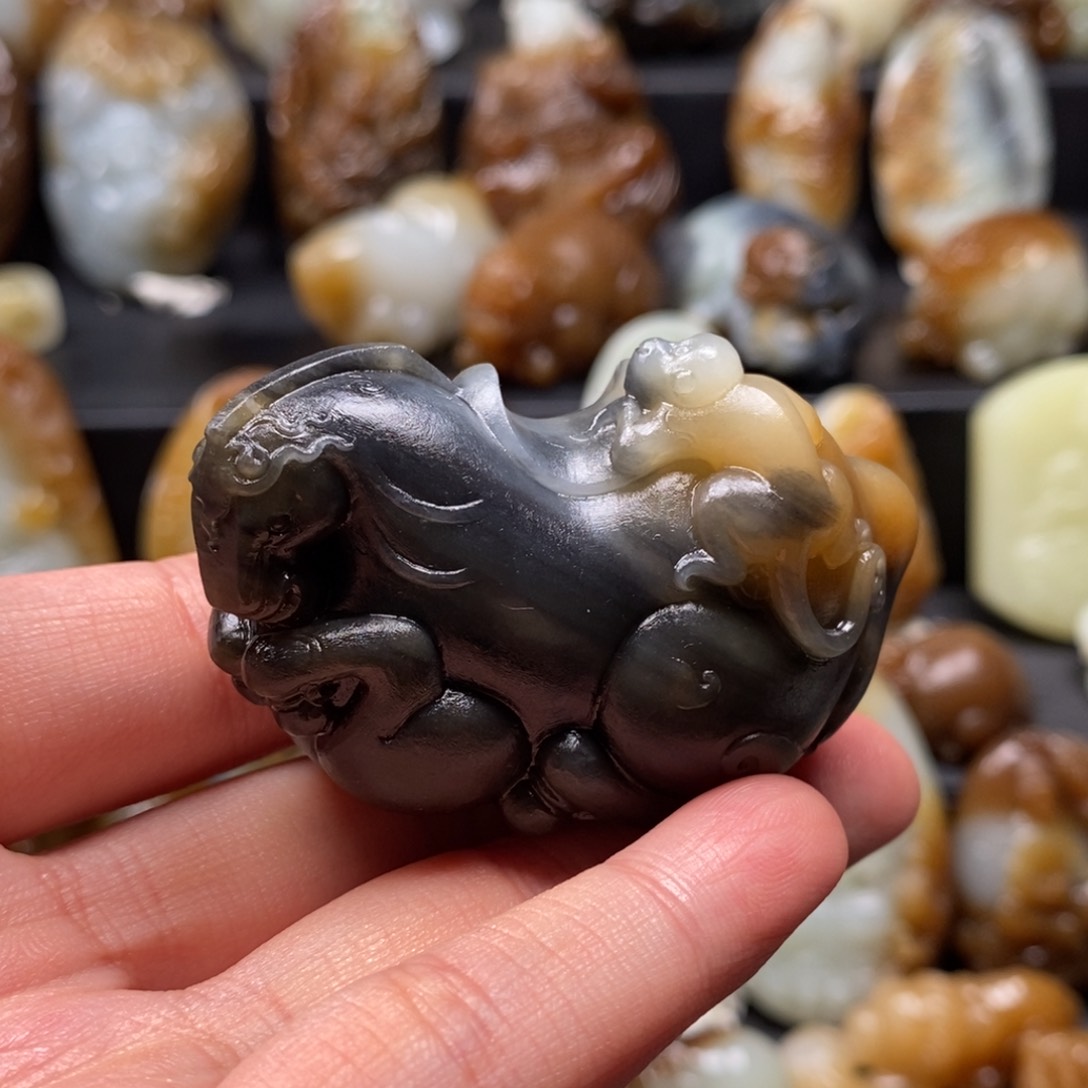 和田玉挂件未镶嵌