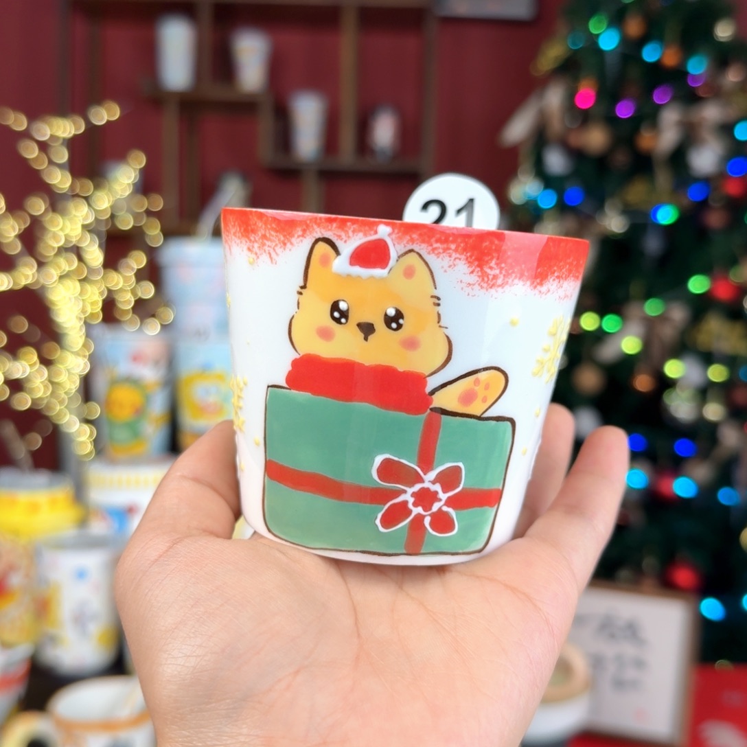 陶景德镇手绘高温釉下彩