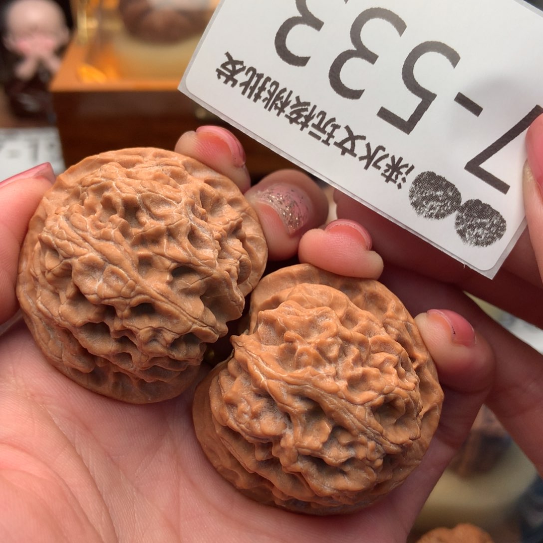 文玩核桃把件41苹果园