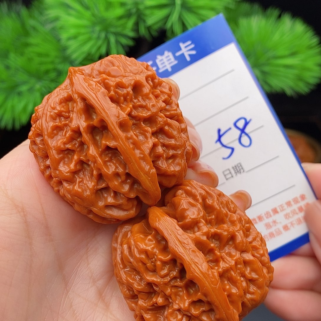 文玩核桃吊坠39将军58