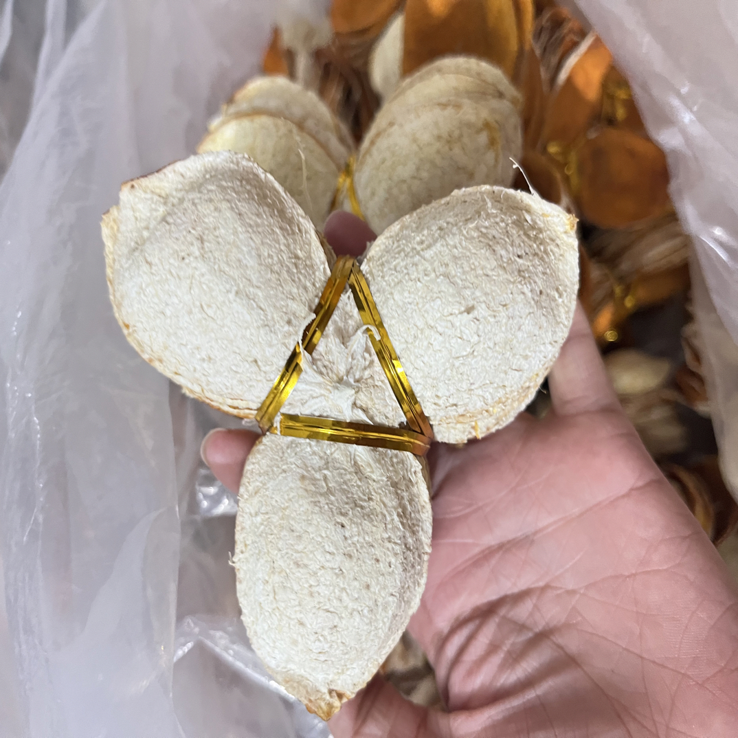 2025年广西浦北茶枝柑陈皮生晒大红扎皮