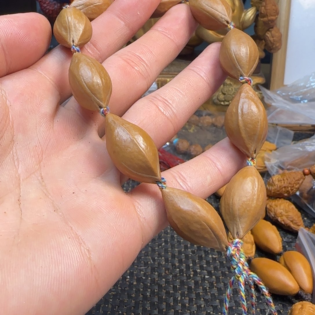 橄榄核手串/手链柳叶核