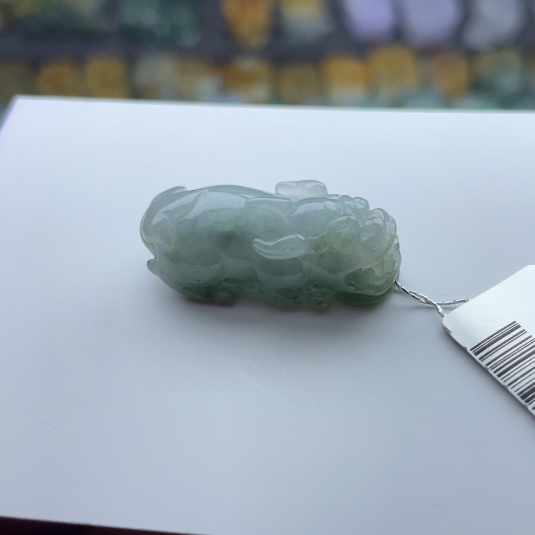 翡翠颈饰未镶嵌貔貅