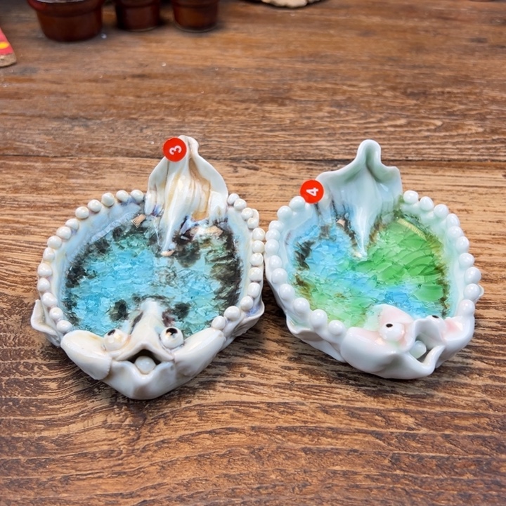 幸***福摆件陶小镇青花每日有新品两个