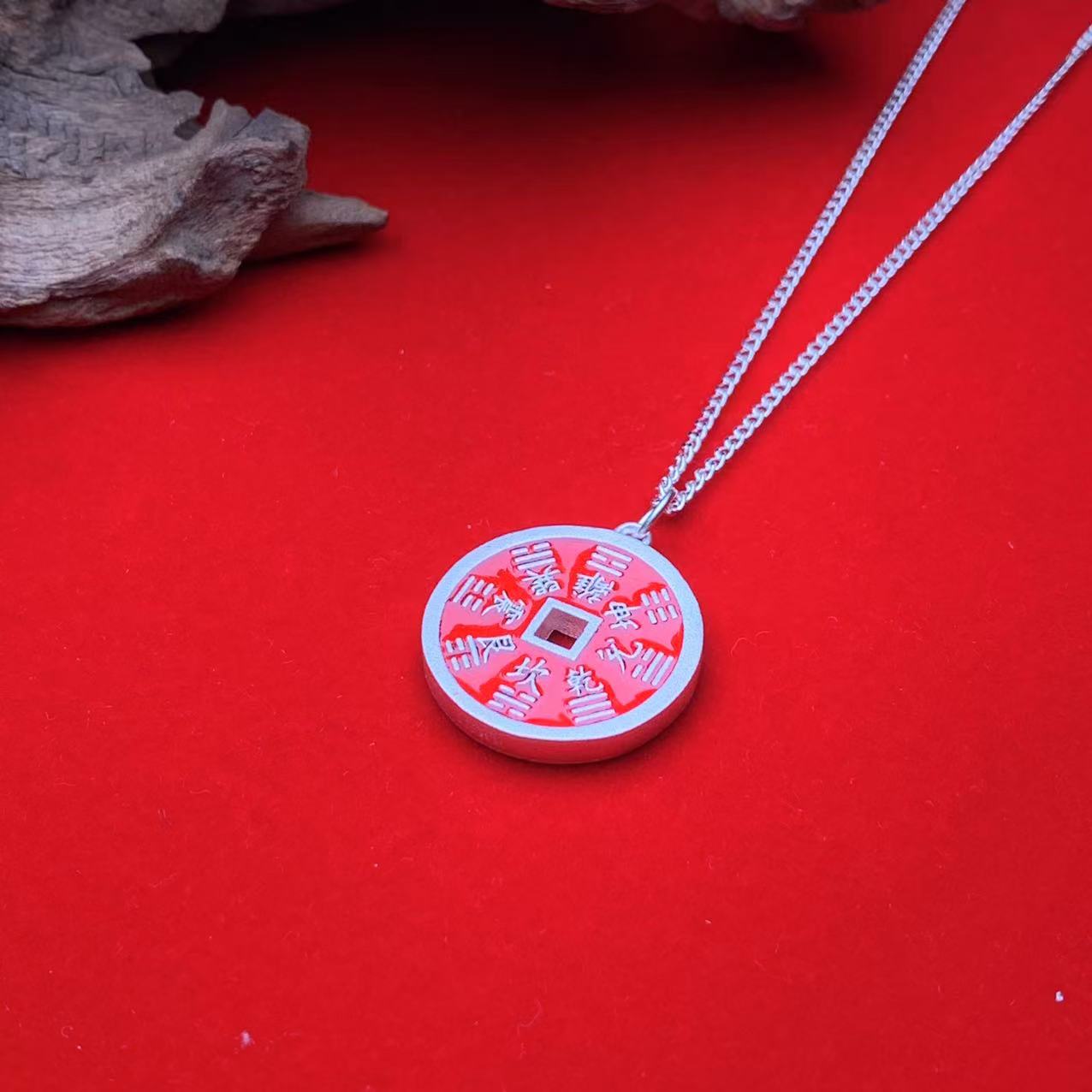 坠链均足银 999足银  山鬼吊坠    fm/1579