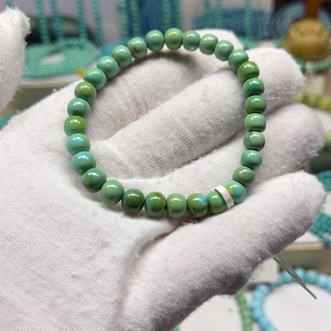 绿松石未镶嵌手链